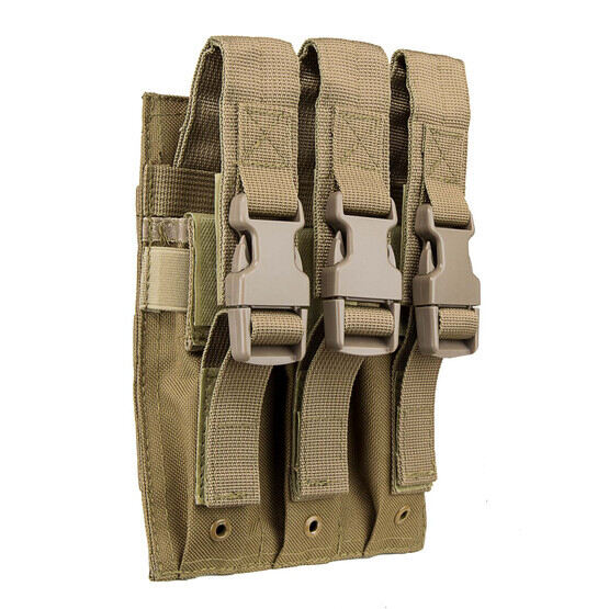 NcSTAR VISM triple magazine pouch comes in tan